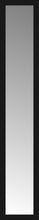 15" x 79" Soho Black Custom Framed Mirror
