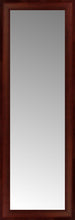 15" x 41" Ansley Mahogany Custom Framed Mirror