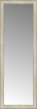 16" x 45" Libretto Antique Silver Custom Framed Mirror