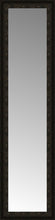 16" x 58" Mantilla Expresso Custom Framed Mirror