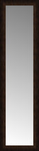 15" x 53" Dark Copper Custom Framed Mirror