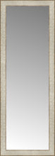 15" x 41" Libretto Antique Silver Custom Framed Mirror