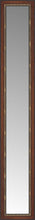 15" x 77" Malabar Walnut Custom Framed Mirror