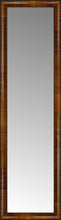 16" x 55" Belmont Light Brown Custom Framed Mirror