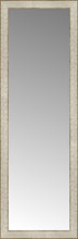 15" x 44" Libretto Antique Silver Custom Framed Mirror