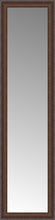 14" x 52" Banister Victorian-wal Custom Framed Mirror