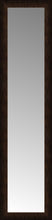 14" x 52" Dark Copper Custom Framed Mirror