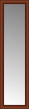 15" x 52" Ansley Cherry Custom Framed Mirror