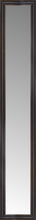 15" x 77" Aged Bronze Slope Custom Framed Mirror