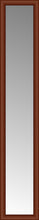 15" x 79" Ansley Cherry Custom Framed Mirror
