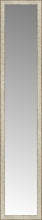14" x 70" Libretto Antique Silver Custom Framed Mirror