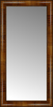 16" x 31" Belmont Light Brown Custom Framed Mirror