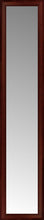14" x 63" Ansley Mahogany Custom Framed Mirror