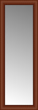 15" x 40" Ansley Cherry Custom Framed Mirror