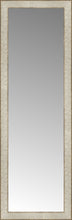 14" x 41" Libretto Antique Silver Custom Framed Mirror