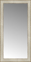 15" x 29" Libretto Antique Silver Custom Framed Mirror