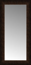 14" x 27" Dark Copper Custom Framed Mirror