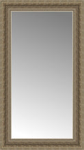 16" x 27" Ambrosia Silver Custom Framed Mirror