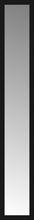 14" x 80" Soho Black Custom Framed Mirror