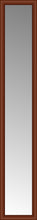 15" x 82" Ansley Cherry Custom Framed Mirror