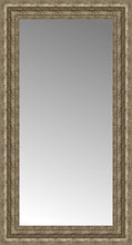 15" x 26" Sevilla Silver Custom Framed Mirror