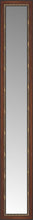14" x 72" Malabar Walnut Custom Framed Mirror