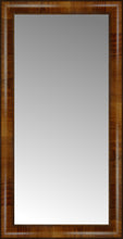 16" x 30" Belmont Light Brown Custom Framed Mirror