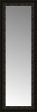 15" x 40" Mantilla Expresso Custom Framed Mirror