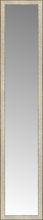 15" x 75" Libretto Antique Silver Custom Framed Mirror