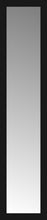 14" x 59" Soho Black Custom Framed Mirror