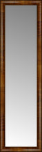 15" x 51" Belmont Light Brown Custom Framed Mirror