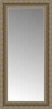 14" x 27" Ambrosia Silver Custom Framed Mirror