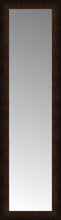 14" x 45" Dark Copper Custom Framed Mirror