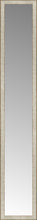 14" x 81" Libretto Antique Silver Custom Framed Mirror