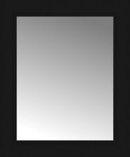 16" x 19" Soho Black Custom Framed Mirror