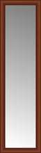 16" x 56" Ansley Cherry Custom Framed Mirror