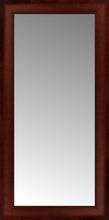 16" x 31" Ansley Mahogany Custom Framed Mirror