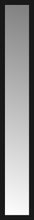 14" x 83" Soho Black Custom Framed Mirror
