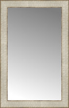 15" x 23" Libretto Antique Silver Custom Framed Mirror