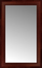 16" x 25" Ansley Mahogany Custom Framed Mirror