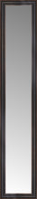 15" x 68" Aged Bronze Slope Custom Framed Mirror