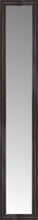 15" x 74" Aged Bronze Slope Custom Framed Mirror
