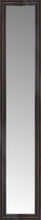 15" x 68" Aged Bronze Slope Custom Framed Mirror