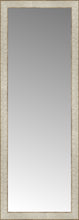 16" x 43" Libretto Antique Silver Custom Framed Mirror