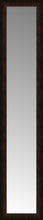 14" x 64" Dark Copper Custom Framed Mirror