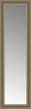 14" x 43" Ambrosia Silver Custom Framed Mirror