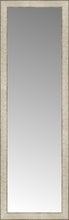 15" x 46" Libretto Antique Silver Custom Framed Mirror