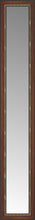 14" x 69" Malabar Walnut Custom Framed Mirror