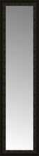 16" x 58" Mantilla Expresso Custom Framed Mirror