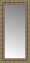 14" x 27" Sevilla Silver Custom Framed Mirror